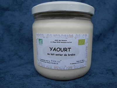 yaourt de brebis