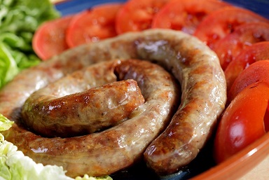 saucisse grillée