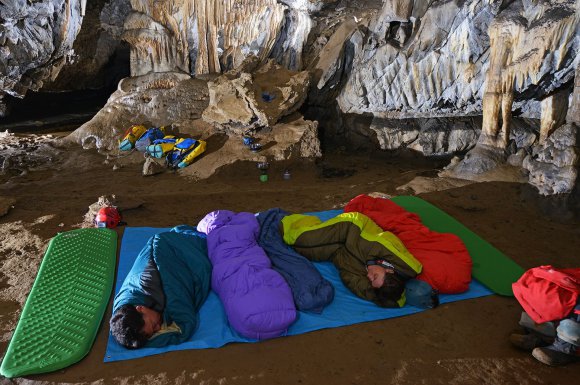 bivouac spéléologie